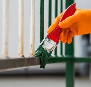 Repainting Rail Guards